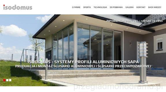 ISODOMUS ALUMINIUM SP Z O O SPÓŁKA KOMANDYTOWA