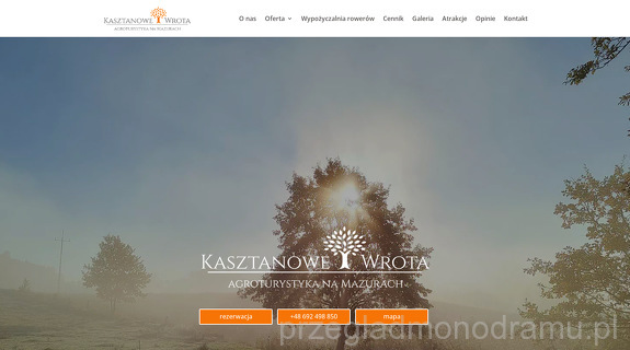 Marcin Pisarek Kasztanowe Wrota Agroturystyka
