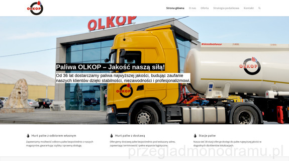 Hurtownia Olejów i Paliw Olkop Gabriel Kropkowski